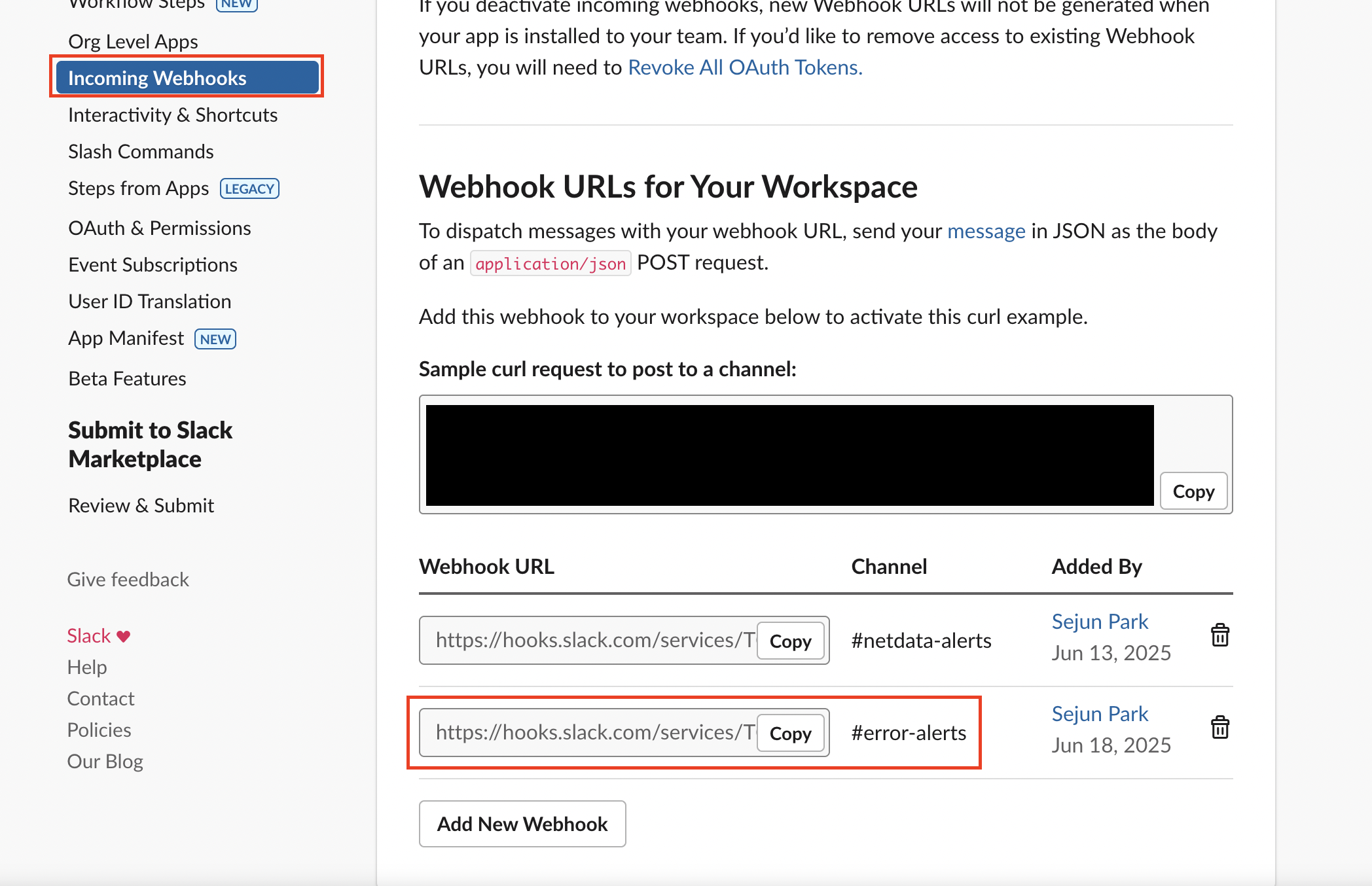 slack-setting-up